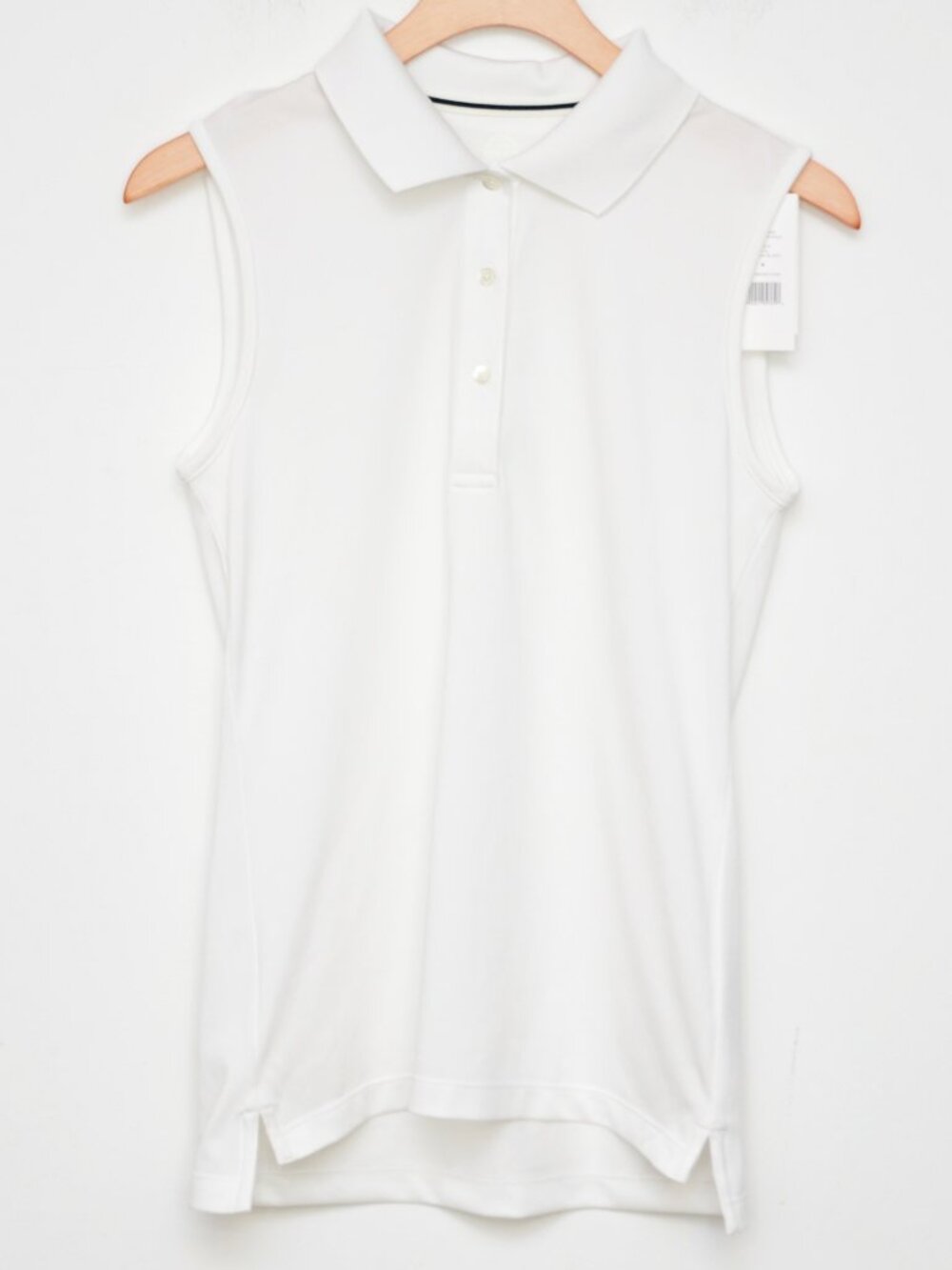 Tory Burch Sport Women's Tech Pique Sleeveless Polo Shirt BNWT Small